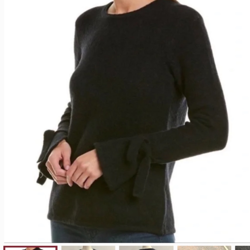 J McLaughlin tie wrist‎ alpaca blend sweater. Worn about 3x
